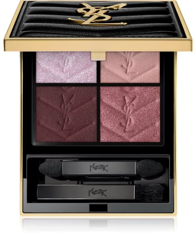 Yves Saint Laurent Couture Mini Clutch Lidschattenpalette für Damen 840 Magnetic Purple 4 g