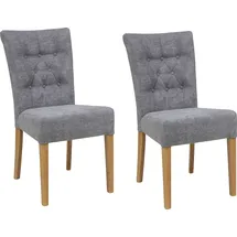 Home Affaire Polsterstuhl Queen (Set), 6 St., Feinstruktur, Esszimmerstuhl mit Knopfheftung, 2er, 4er oder 6er-Set