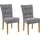 Home Affaire Polsterstuhl Queen (Set), 6 St., Feinstruktur, Esszimmerstuhl mit Knopfheftung, 2er, 4er oder 6er-Set