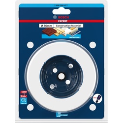 Bosch Expert Construction Material Carbide Lochsäge 86mm für Holz, Ziegel