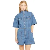 Levi's Damen Ss Surplus Romper Blue Joke XS - XS