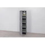 FMD Inca 1 50 x 34,5 x 184 cm grau