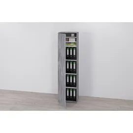 FMD Inca 1 50 x 34,5 x 184 cm grau
