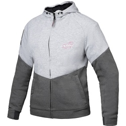 Ixon Touchdown Damen Motorrad Textiljacke, grau, Größe S