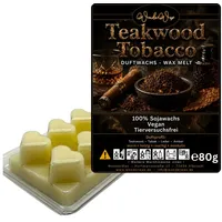 WonderWax Duftwachs WonderWax® Duftwachs 6 Herzen, (Teakwood Tobacco), Duftrichtung: Teakwood Tobacco