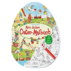 Mein dickes Oster-Malbuch