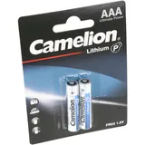 Camelion Lithium Batterie AAA 2 St.
