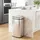 Homcom Sensor-Mülleimer 68 l Silber