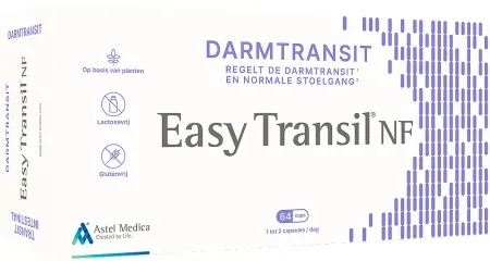 Easy Transil NF Regelmäßiger Darmtransit Nahrungsergänzungsmittel 64 Kapseln