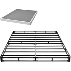 VEVOR Boxspring Queensize mit Stoffbezug Boxspringfeder Boxfeder 2010x1510x102mm