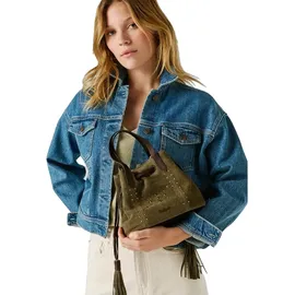 Pepe Jeans Melia Sadie Schultertasche Wildleder Brown/Green