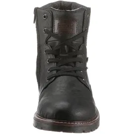 Rieker Schnürstiefel Herren Schwarz/Braun 40