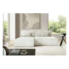 Möbel Kraft Eckcouch modular 2-Sitzer Beige