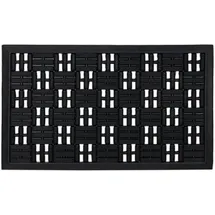 Relaxdays Gitter 75 x 45 cm Schwarz