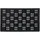 Relaxdays Gitter 75 x 45 cm Schwarz