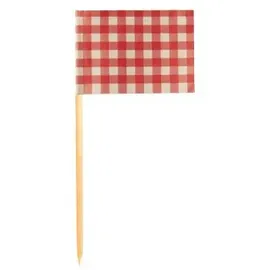 Papstar Deko-Picker 8 cm 200 St. Bayrisch Blau