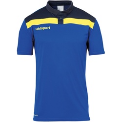 uhlsport Offense 23 Poloshirt azurblau/marine/limonenge XL