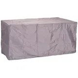 ACAMP Premium-Schutzhülle Tisch Oval 200 x 120 x 80 cm Grau