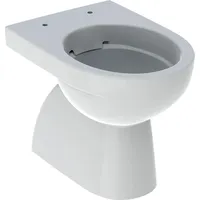 Geberit Renova Stand-WC mit WC-Sitz Weiß Rimfree