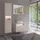 Keuco Stageline Hochschrank 40 x 180 cm Cashmere/Glas