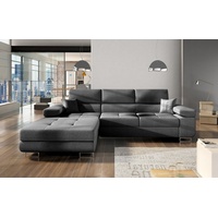 yourhouse24 Ecksofa Armando L-form Schlafsofa Wohnlandschaft Links Rechts Couch Bettkasten