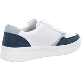 REMONTE Damen D0J01 Sneaker Low, Weiss 85, 43 EU