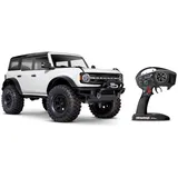 Traxxas 92076-4 TRX-4 2021 Ford Bronco 1:10 4WD RTR Crawler TQi 2.4GHz Weiß