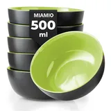 MiaMio Müslischalen Set 6-tlg. Grün