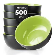 MiaMio Müslischalen Set 6-tlg. Grün