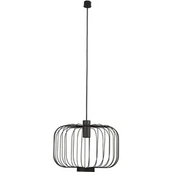 Cages L Gitter-Pendelleuchte 48cm Schwarz