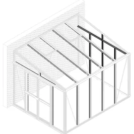 Vitavia Pavillon-Nachrüstsatz Athena 7000 Alu Blank