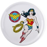 Excelsa Wonder Woman Pizzateller, Porzellan, Weiß, Diametro: 31 cm