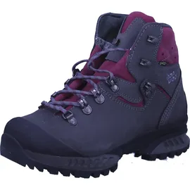 Hanwag Tatra II Wide GTX Damen Asphalt/Dark Garnet 37