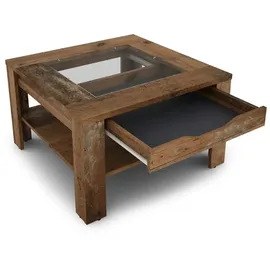 byLIVING Couchtisch Ralph Eiche Old Wood Nachbildung B/H/T: ca. 67x43x67 cm