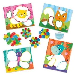 SES Creative Bastelset Montessori Farben+Materialien 14062