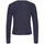 VIVANCE Strickjacke mit Haken-Verschluss Blau 36/38