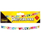 IDENA Girlande Herzlich Willkommen 210cm FSC-Mix