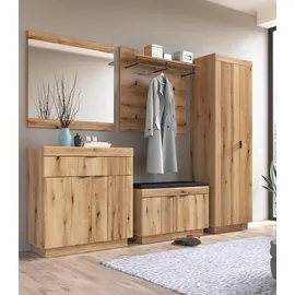 Die Möbelfundgrube Coast Evoke 88 x 58 x 40 cm 2 Türen Soft Close braun