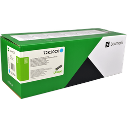 Lexmark Toner 72K20C0  cyan