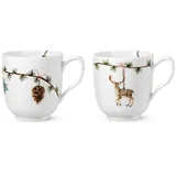 Kähler Hammershøi Christmas Becher 0,33 l Weiß 1