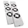 EMOS Heizung-Ventilator DUO 2 Stück Luftdurchfluss 36 m3/h