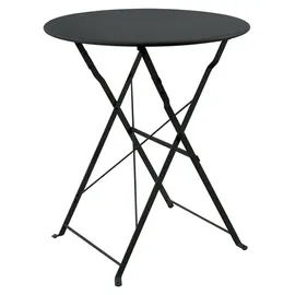 Hti-Living Bistro Set 3-tlg. Schwarz