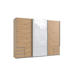 WIMEX Schwebetürenschrank Valencia 270 x 208 cm Holzoptik Artisan-Eiche