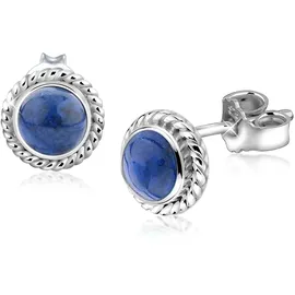 Nenalina Ohrstecker Lapislazuli blau/silber 925 2013796
