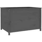 vidaXL Hochbeet 119,5 x 82,5 x 78 cm Grau