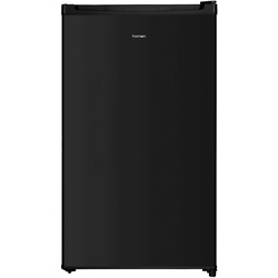homeX Kühlschrank ohne Gefrierfach, 90 Liter Gesamt-Nutzinhalt, Freistehend, CS1014-B schwarz