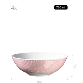 Mäser Kitchen Time II Kombiservice 16-tlg. rosa