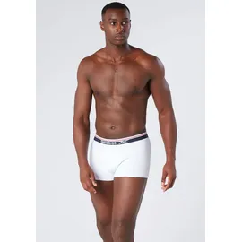 Reebok Boxer REEBOK "JAY", Herren, Gr. M, blau, Obermaterial: 57% Baumwolle, 38% Polyester, 5% Elasthan, meliert, unifarben, eng, Unterhosen, basic, bequem, weich, mit Logo, breiter Bund, Baumwollmix