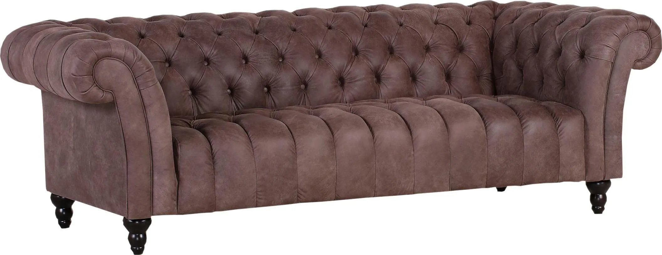 Big-Sofa GUTMANN FACTORY "Amazonas" Sofas Gr. B/H/T: 230cm x 74cm x 101cm, Anilinleder, braun aus Anilinleder