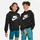 Nike Hoodie Schwarz/Weiß L